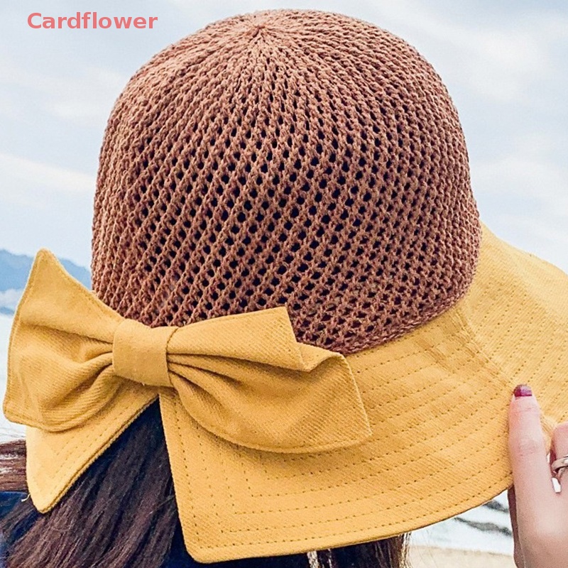 Nón Tai Bèo Phối Lưới Thoáng Khí Thời Trang Đi Biển Mùa Hè Cho Nữ