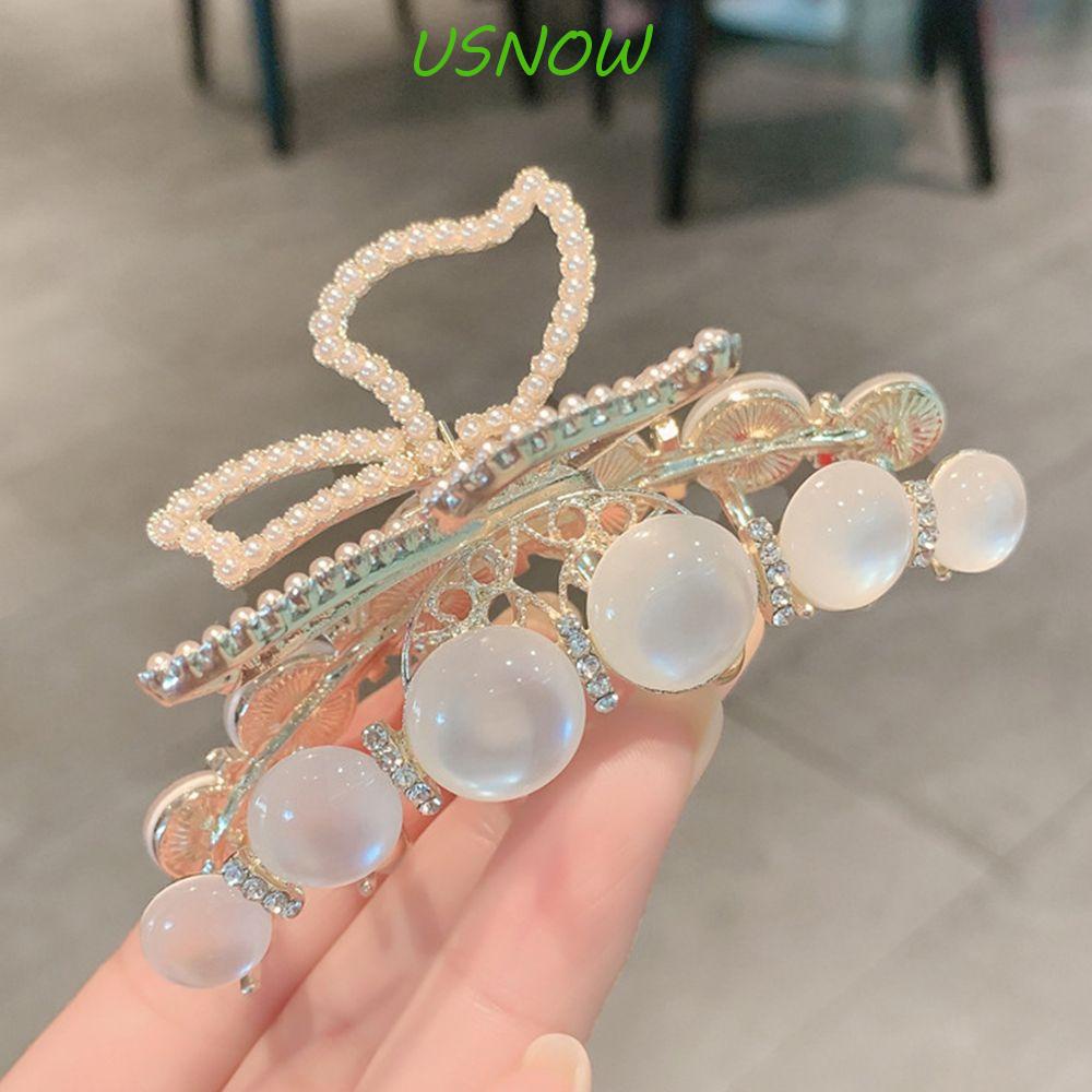 Kẹp Tóc Trang Trí Hình Mắt Mèo Cá Tính Cho Nữ|Kẹp Tóc Hình Trái Tim Đính Ngọc Trai Thời Trang Cho Nữ