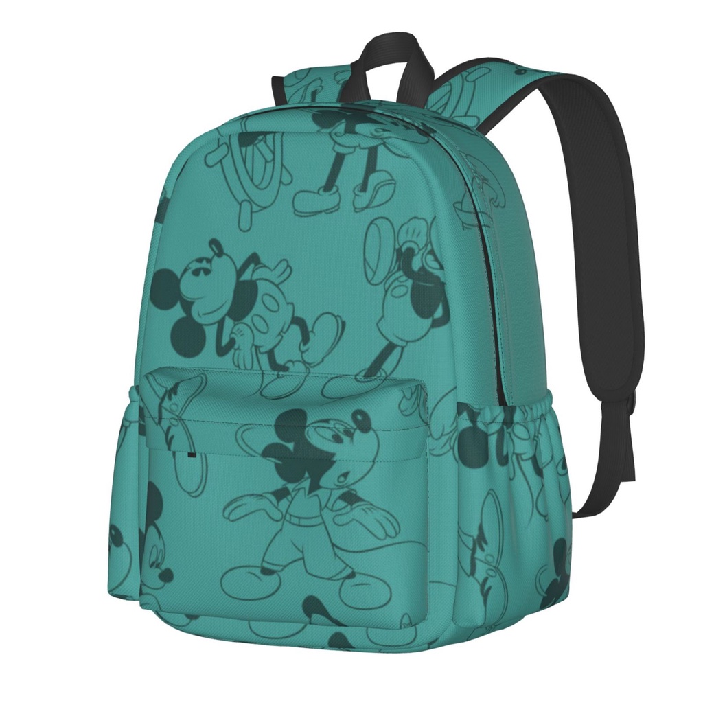 Balo Đi Học Họa Tiết Chuột Mickey Đơn Giản Thời Trang Cho Nam Nữ