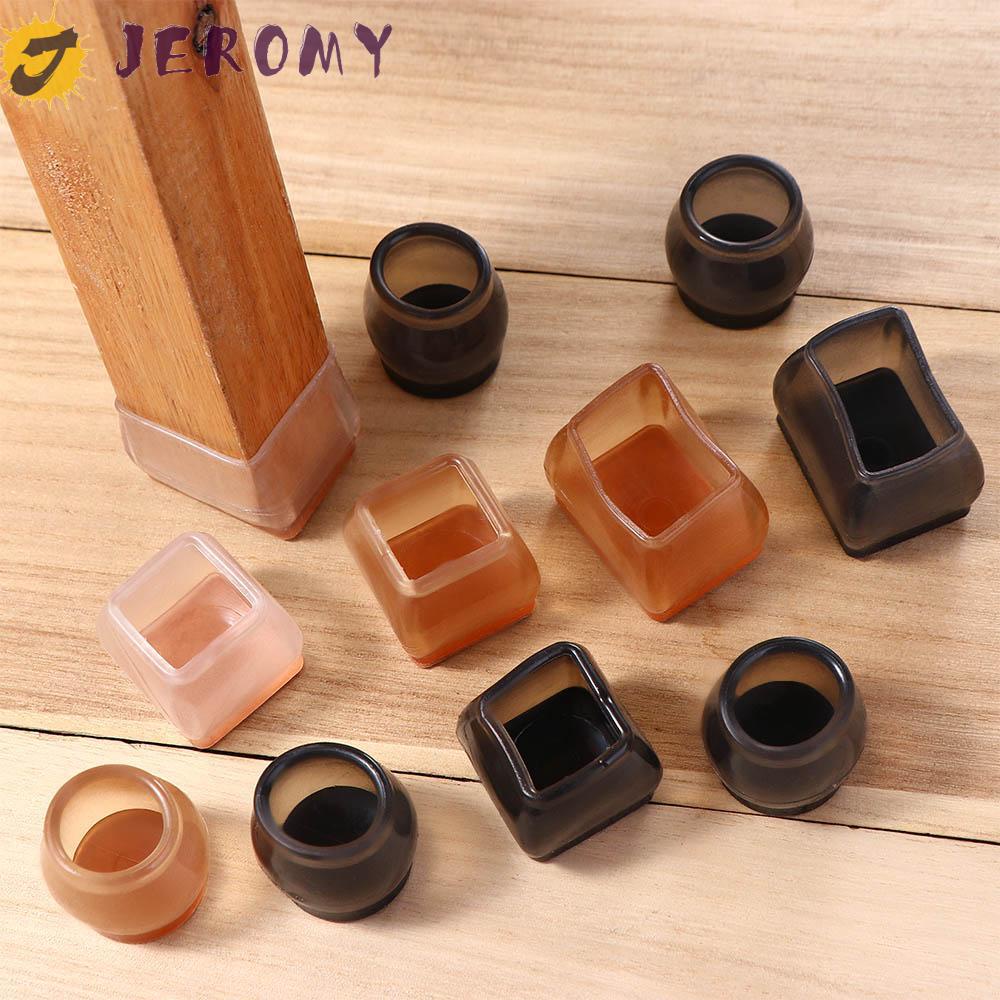Set 4 Miếng Lót Chân Bàn Ghế Chống Trượt Chống Mài Mòn Ốp