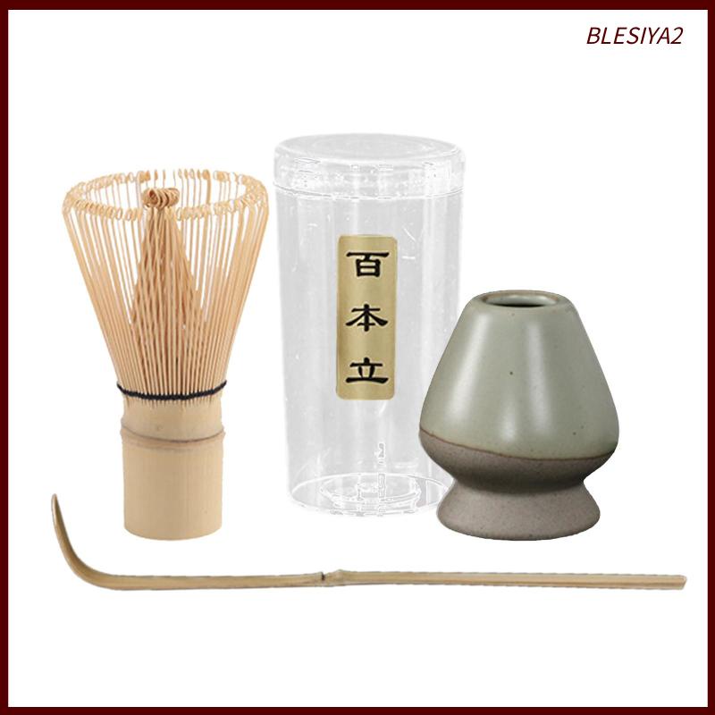 [Blesiya2] Bộ Giá Đỡ Dụng Cụ Pha Trà Bằng Gốm Matcha Cho Phòng Trà / Tiệc Tùng