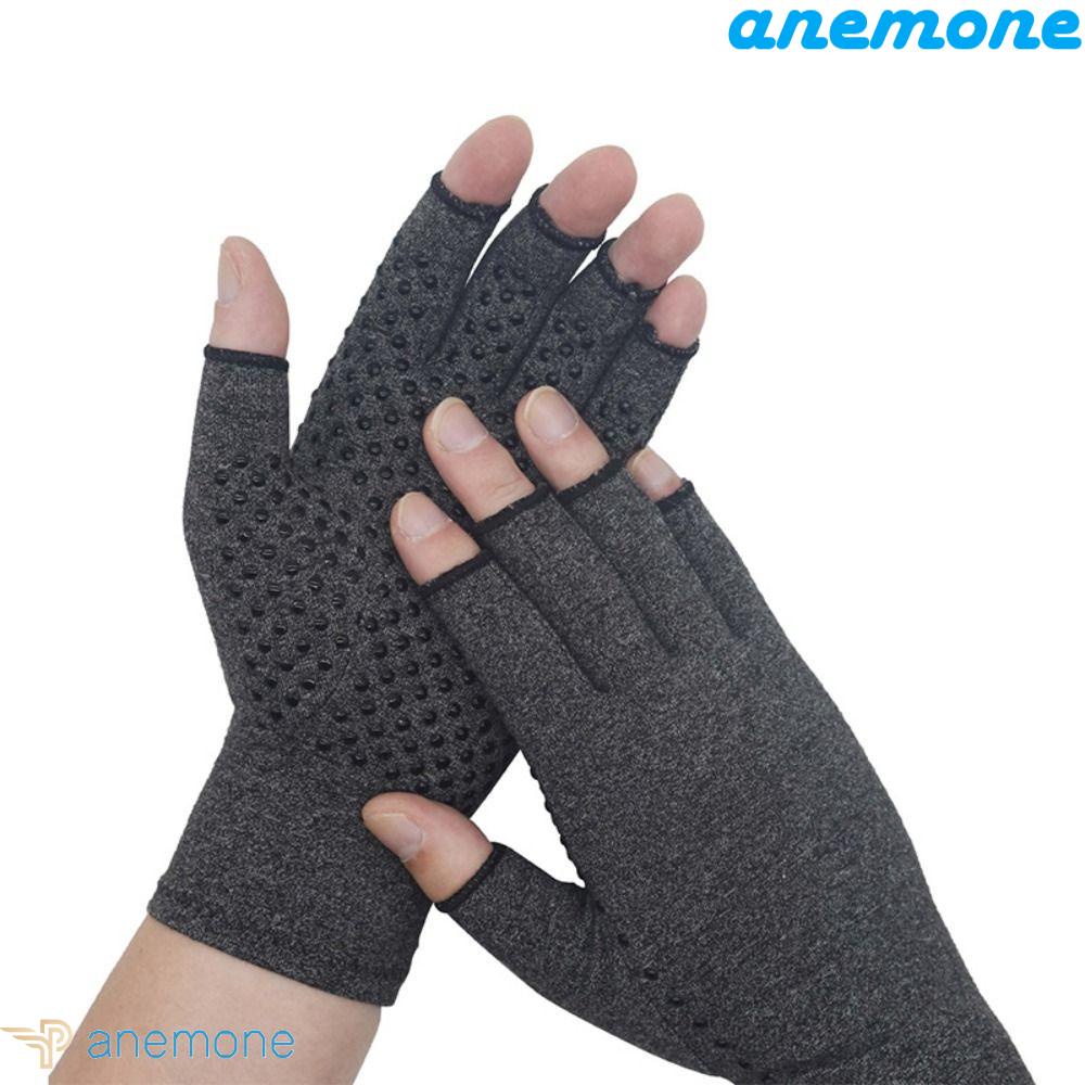 Găng Tay Bảo Vệ Tay Chống Trượt Màu Xám Dùng Trong Nhà