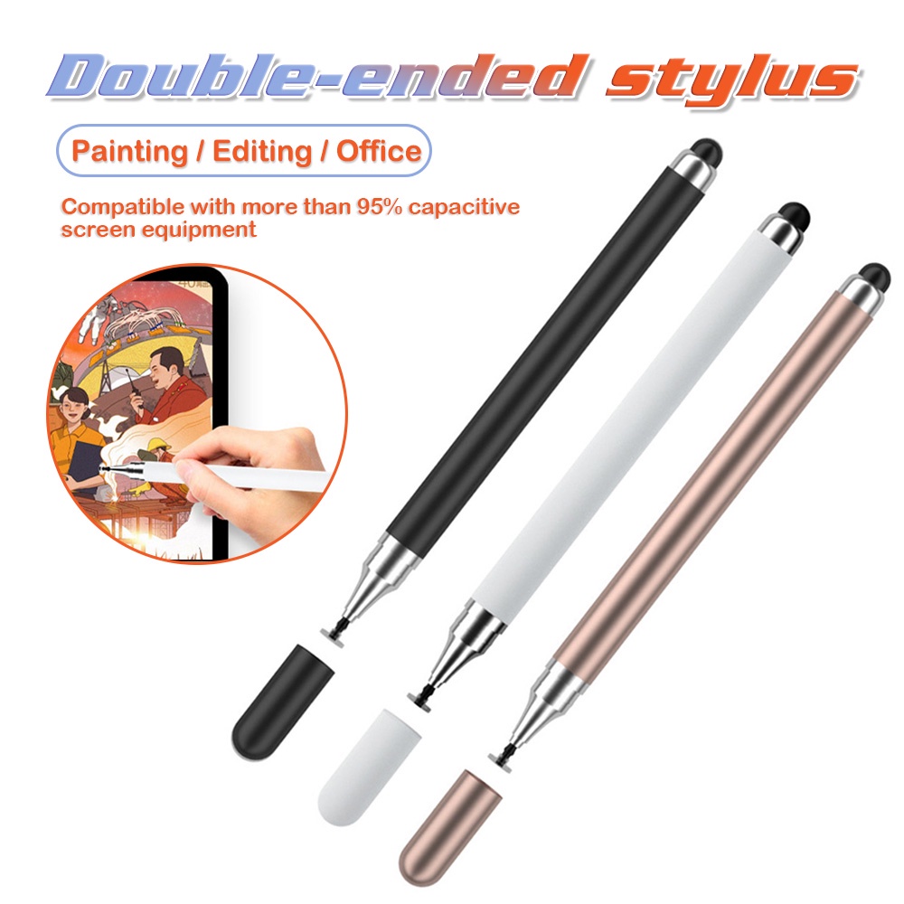 Bút Cảm Ứng Màn Hình 2 Trong 1 Thông Dụng Cho Tablet Mobile Android ios iPad