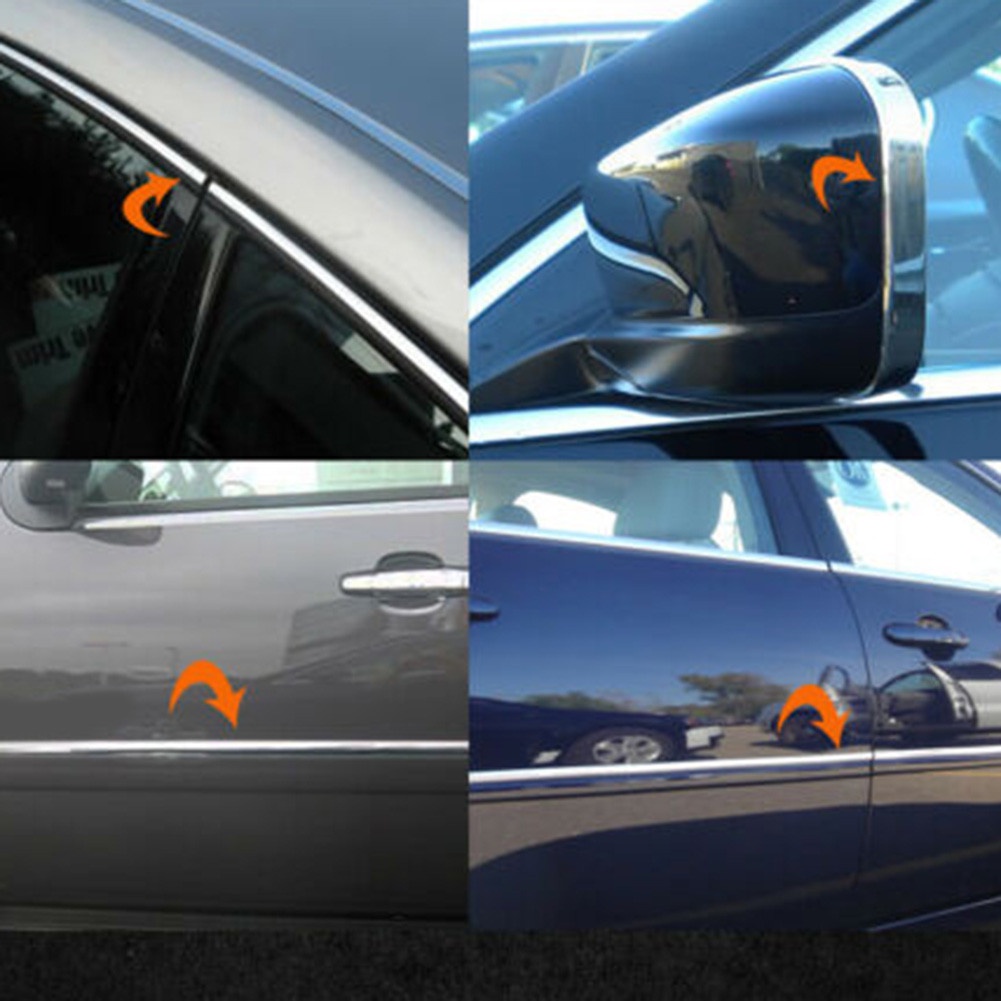 Dải Viền Mạ Chrome 5 / 16 (8mm) Chất Lượng Cao Trang Trí Nóc Xe Hơi