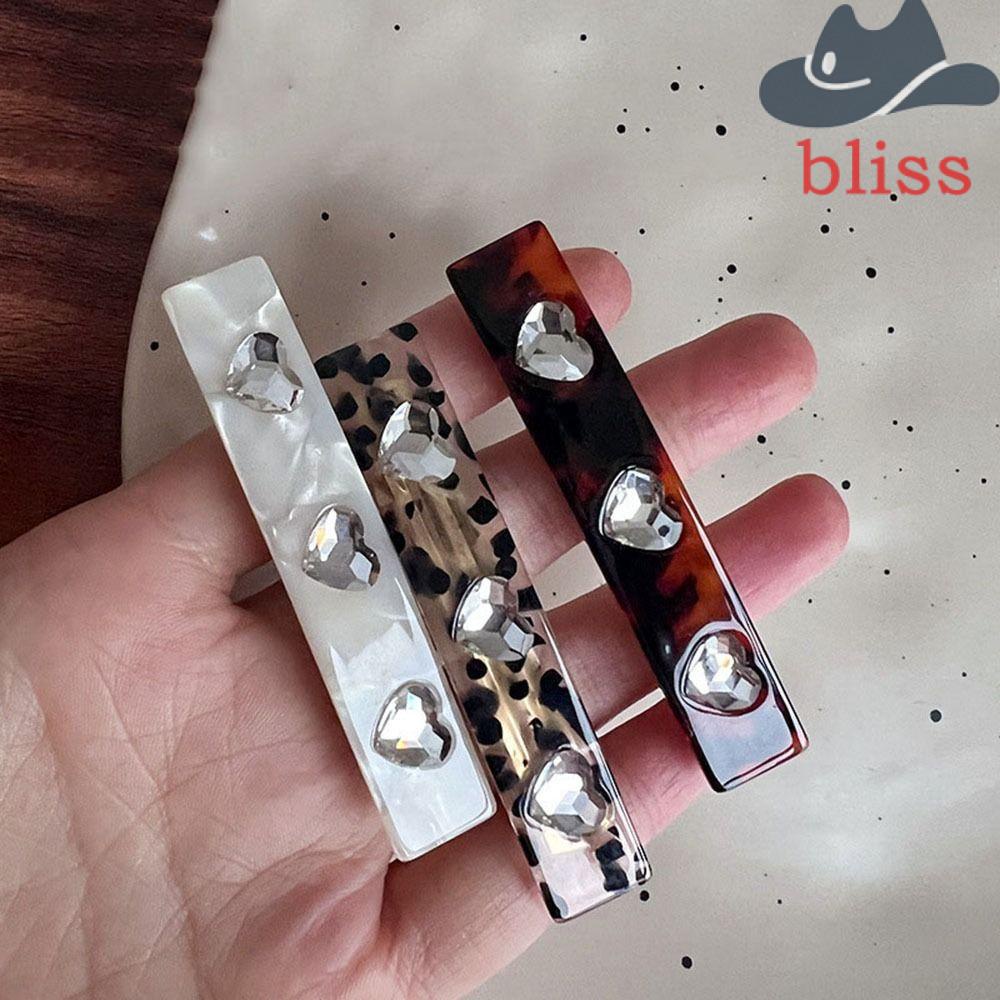 Kẹp Tóc Mái Cạnh Họa Tiết Hình Học Phong Cách Retro Thanh Lịch Cho Nữ