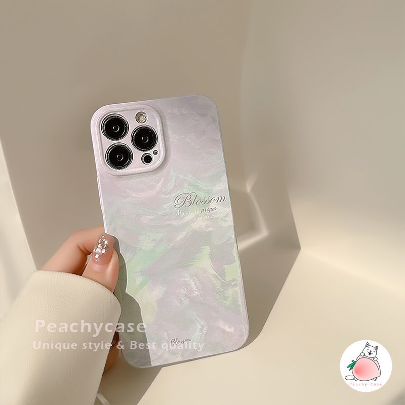 Ốp Điện Thoại PC Cứng Chống Sốc In Hình Hoa Cho iPhone 14 13 12 Pro Max 14Plus Xr X Xs Xsmax 7 8 Plus