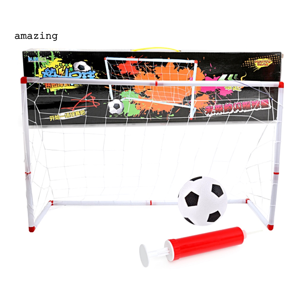 1 Bộ Lưới Mục Tiêu Gấp Lại Được Dùng Để Luyện Tập Đá Banh Dành Cho Trẻ Em