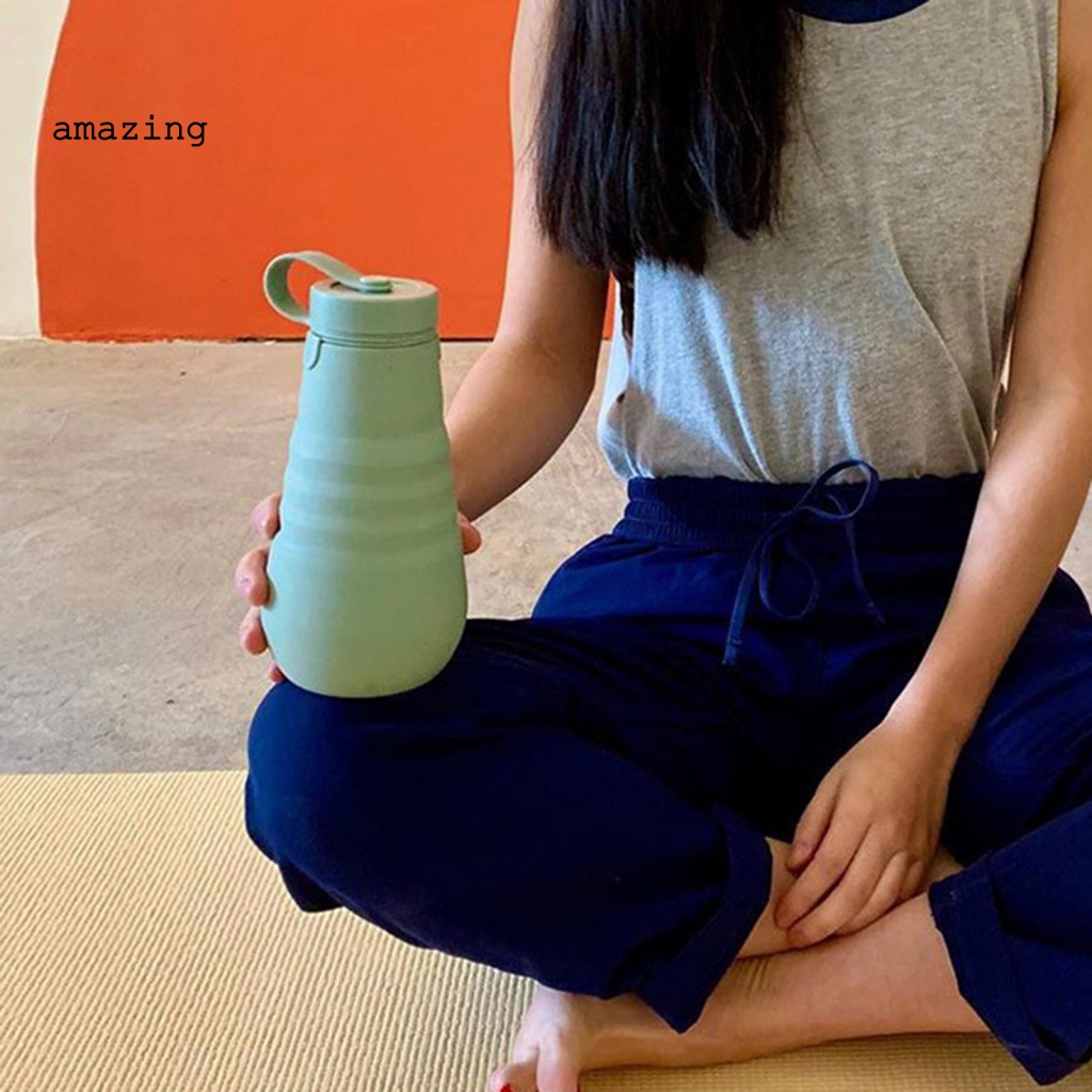 Bình Đựng Nước Chống Rơi Có Thể Gấp Gọn Tiết Kiệm Không Gian