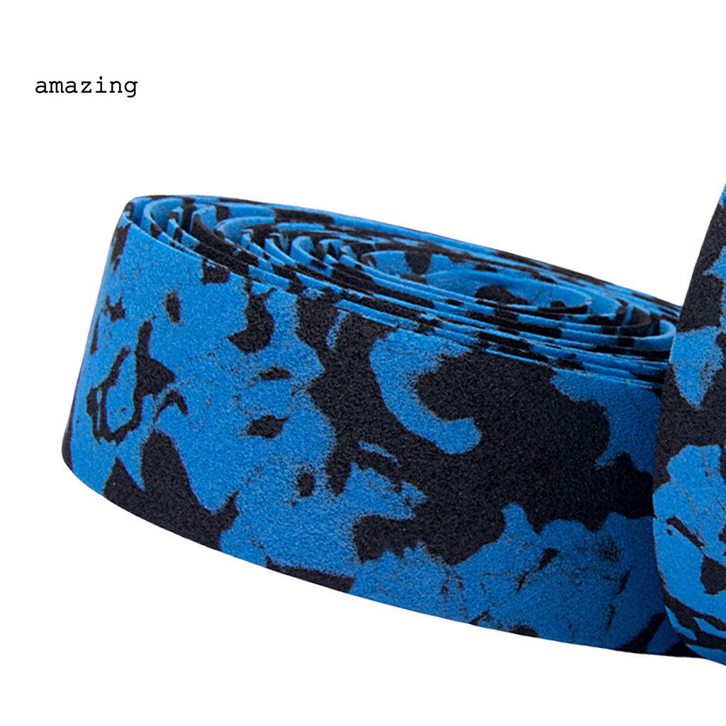 1 Cặp Băng Quấn Tay Lái Xe Đạp Chống Ăn Mòn In Họa Tiết Rằn Ri