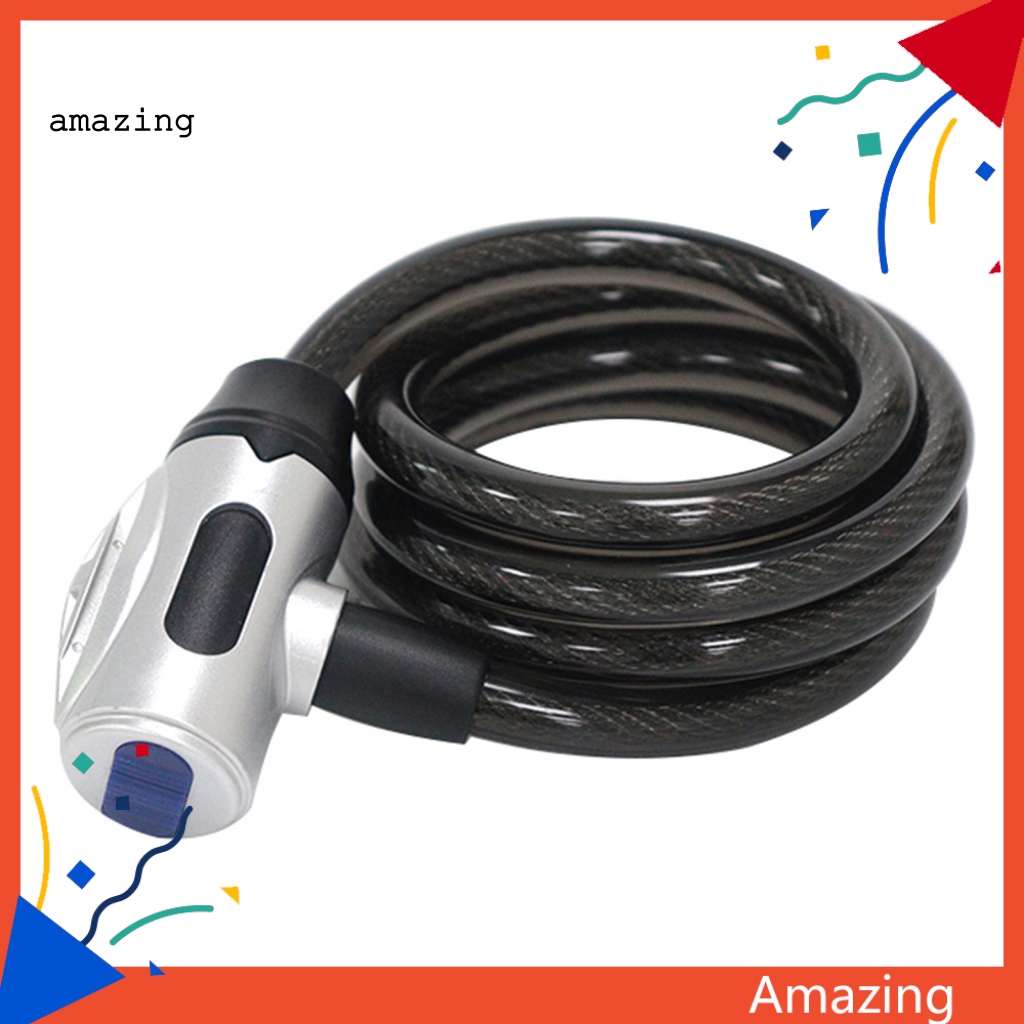 Ổ Khóa Xe Đạp Bằng Hợp Kim Kẽm Hình Trụ Chống Mòn / Bụi Bẩn Tiện Dụng