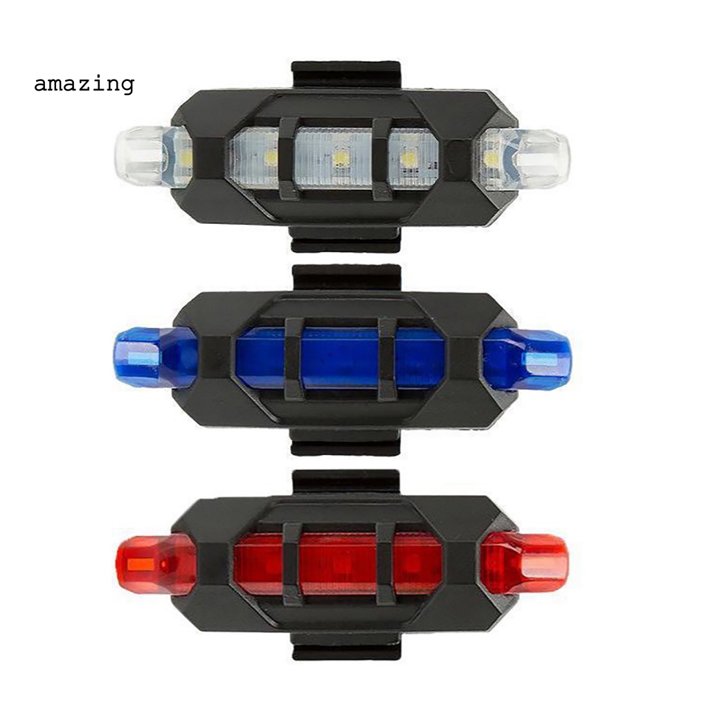 1 Bộ Đèn Đuôi Xe Đạp Góc Rộng Di Động Cho MTB