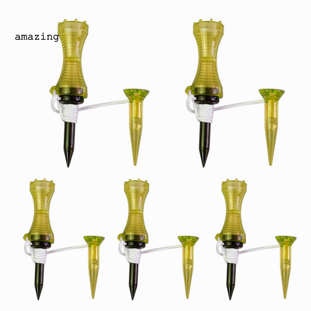 Set 5 Phụ Kiện Gắn Bóng Golf Mini Co Giãn Chống Va Chạm