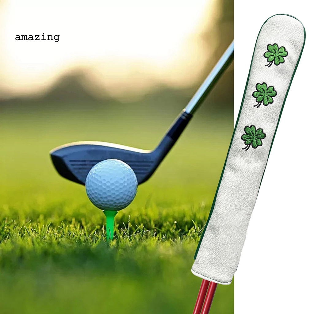 Vỏ Bọc Gậy Đánh Golf Bằng Da Giả Thêu Họa Tiết Độc Đáo Chống Mài Mòn Tiện Dụng