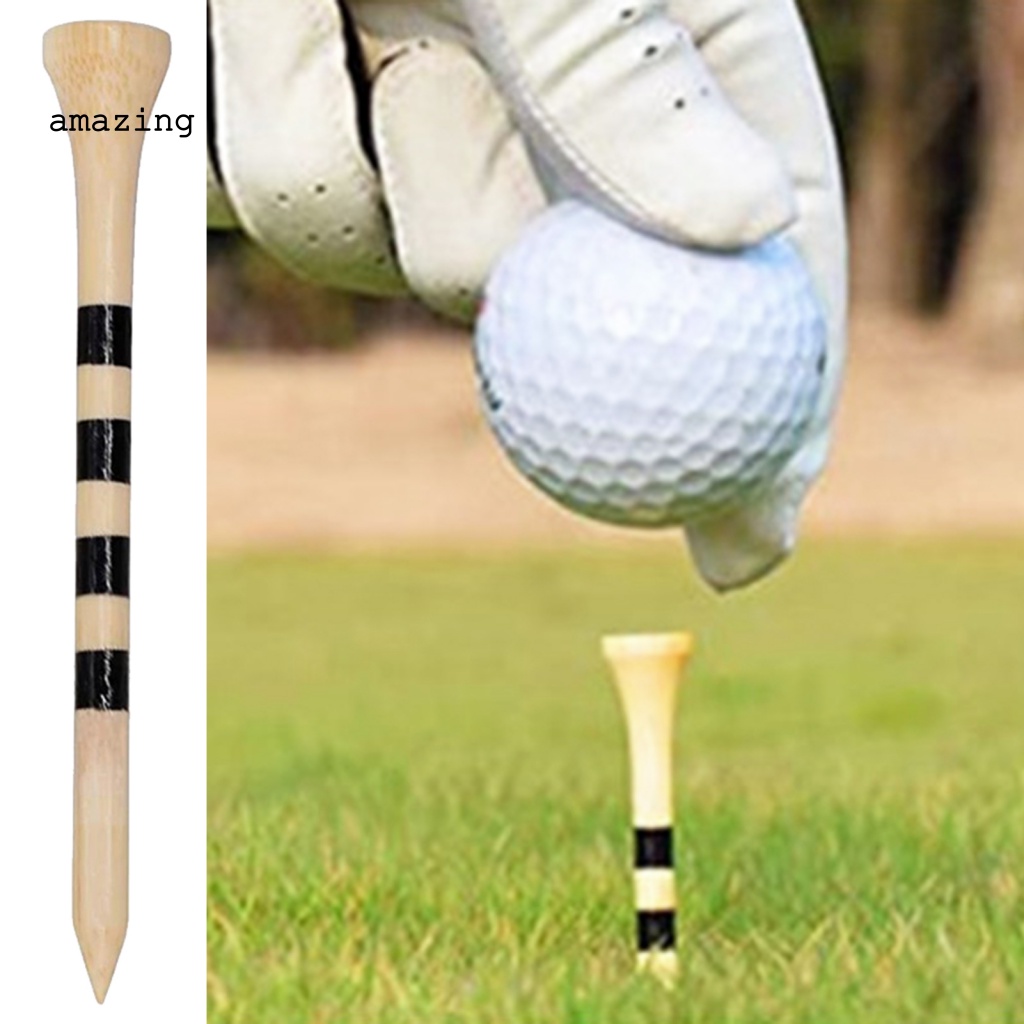 Bộ 100 Phụ Kiện Giữ Bóng Golf Bằng Gỗ Di Động Chắc Chắn Sturdy