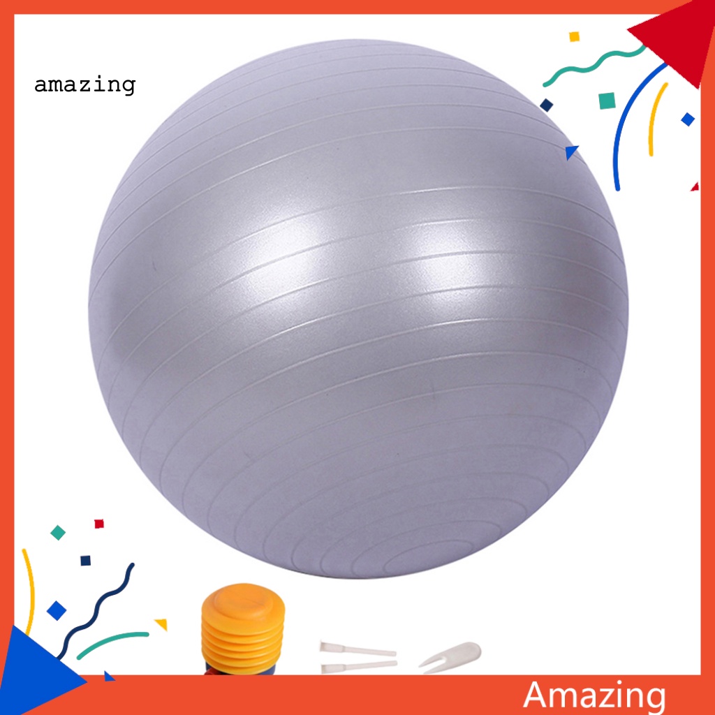 Bóng Bơm Hơi Tập Yoga Dày Dặn Chống Nổ 45cm