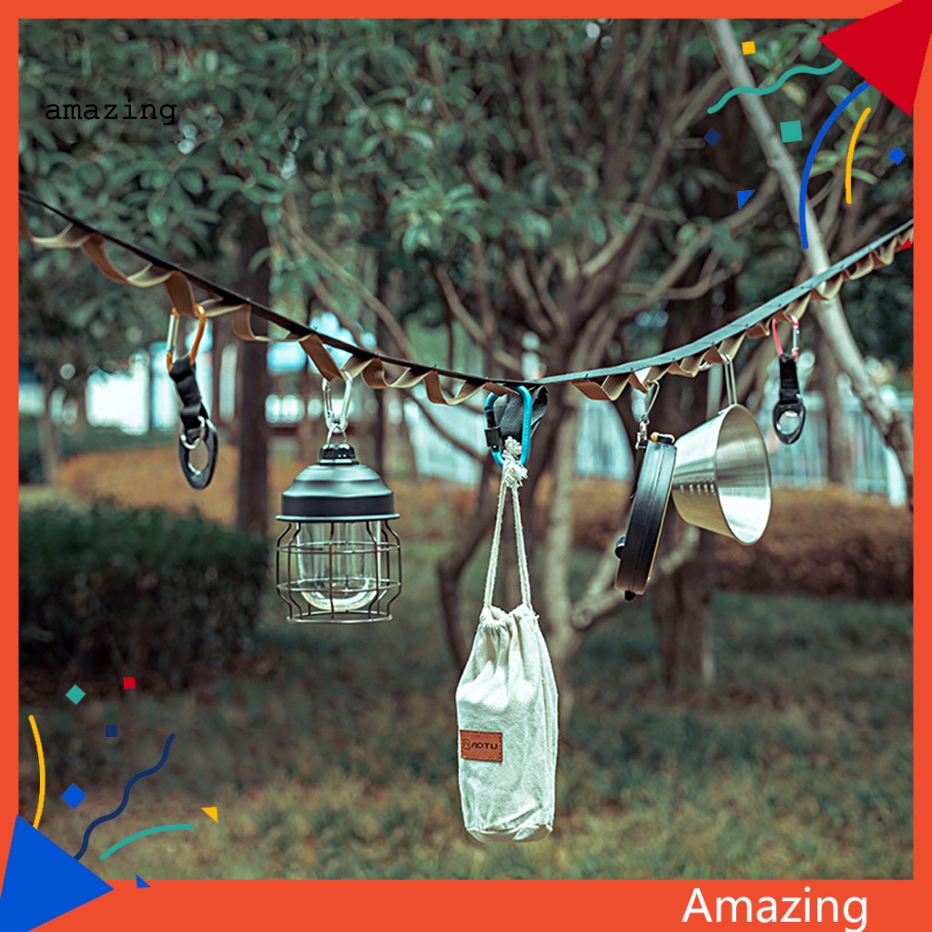 Dây Treo Quần Áo Chống Mài Mòn Có Thể Điều Chỉnh Dành Cho Cắm Trại Ngoài Trời