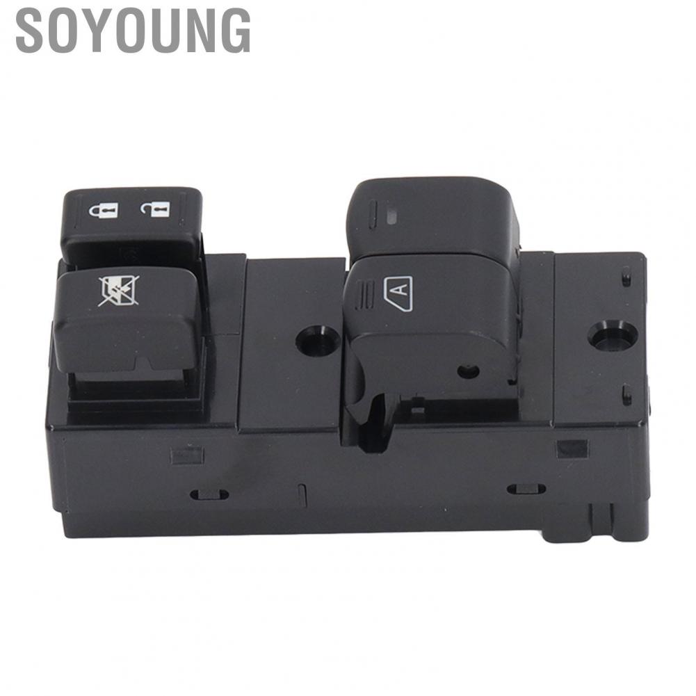 Soyoung Window Control Switch  Abrasion Resistant 25401 ZN60A Anti Aging Power Professional for Car Interior Accessories