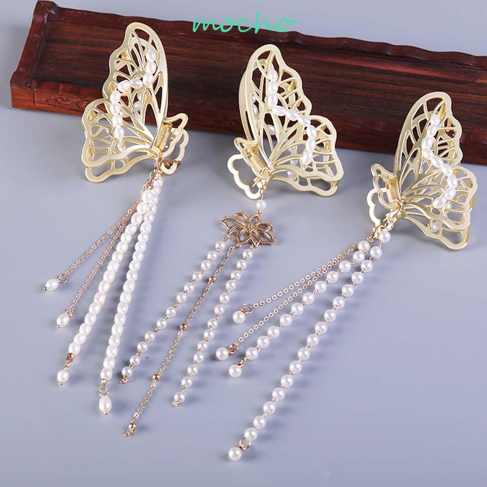 Kẹp Tóc Bướm Rỗng Dáng Dài Thời Trang