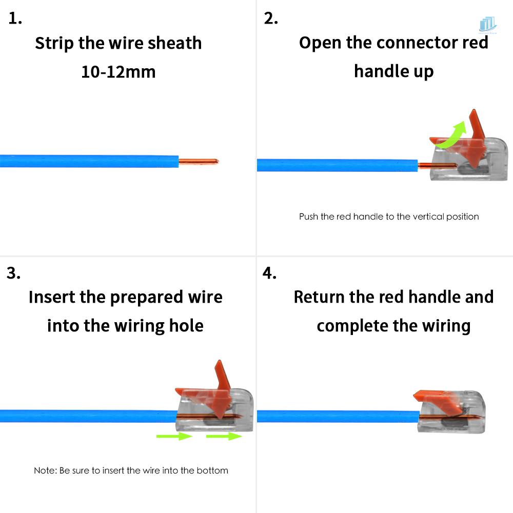 Set 10 Đầu Nối Dây Điện Thông Dụng Cho smartwatchinone