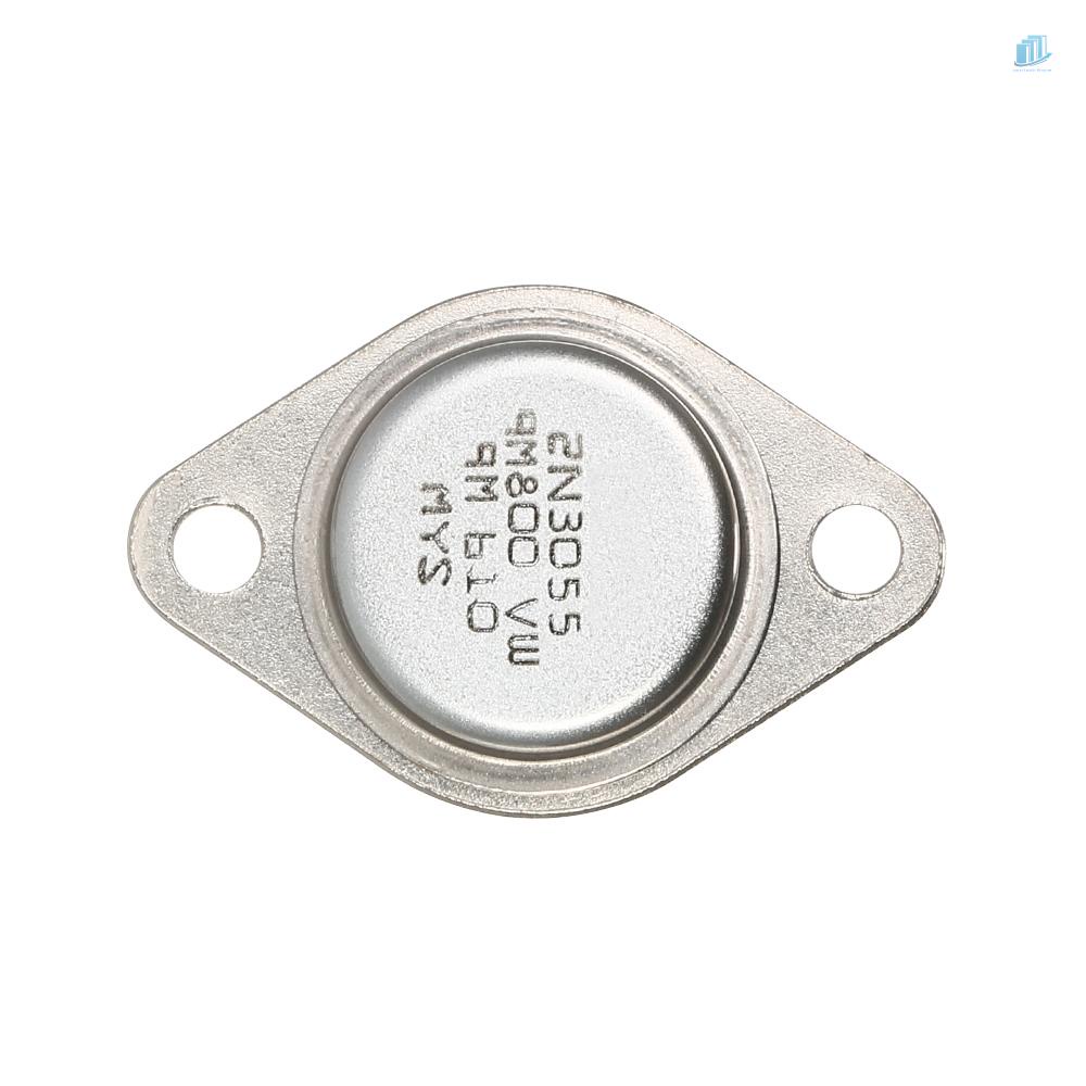 Set 5 Linh Kiện Bán Dẫn NPN TO-3 15A / 60V 2N3055 Bằng Kim Loại Chất Lượng Cao