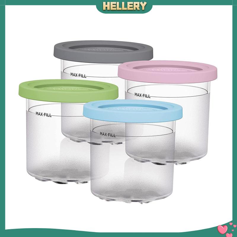 Set 4 Túi Silicone Đựng Thực Phẩm Có Nắp Đậy Cho Nhà Bếp / Nhà Hàng