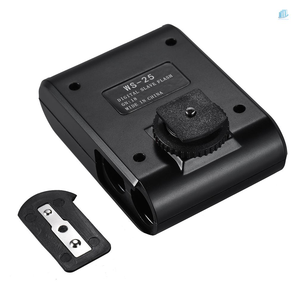 Đèn Flash Kỹ Thuật Số Mini Chuyên Nghiệp Andoer WS-25 GN18 Cho Pentax a7 nex6 HX50 A99