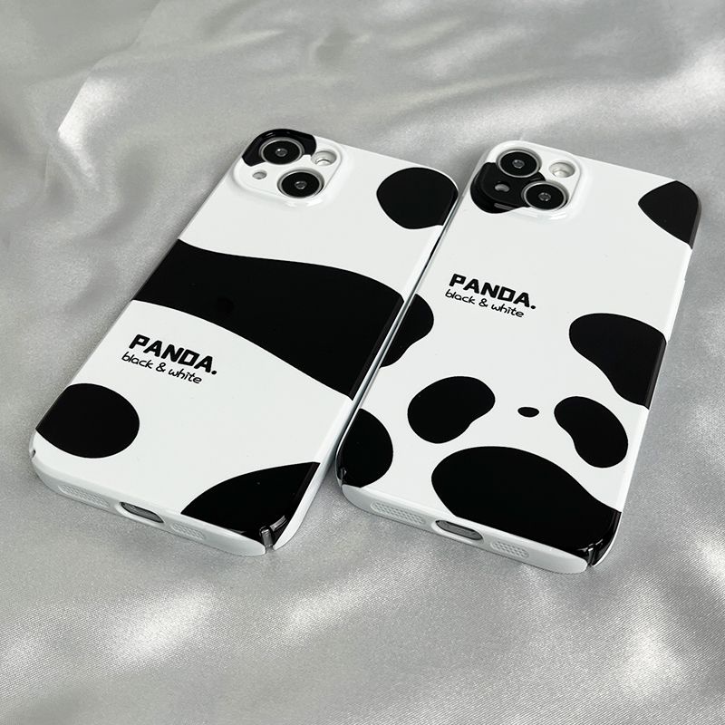 Ốp Điện Thoại Cứng Họa Tiết Gấu Trúc Bảo Vệ Toàn Diện Cho Iphone 7 14Xs 8 xriPhone1211 13p FTX8