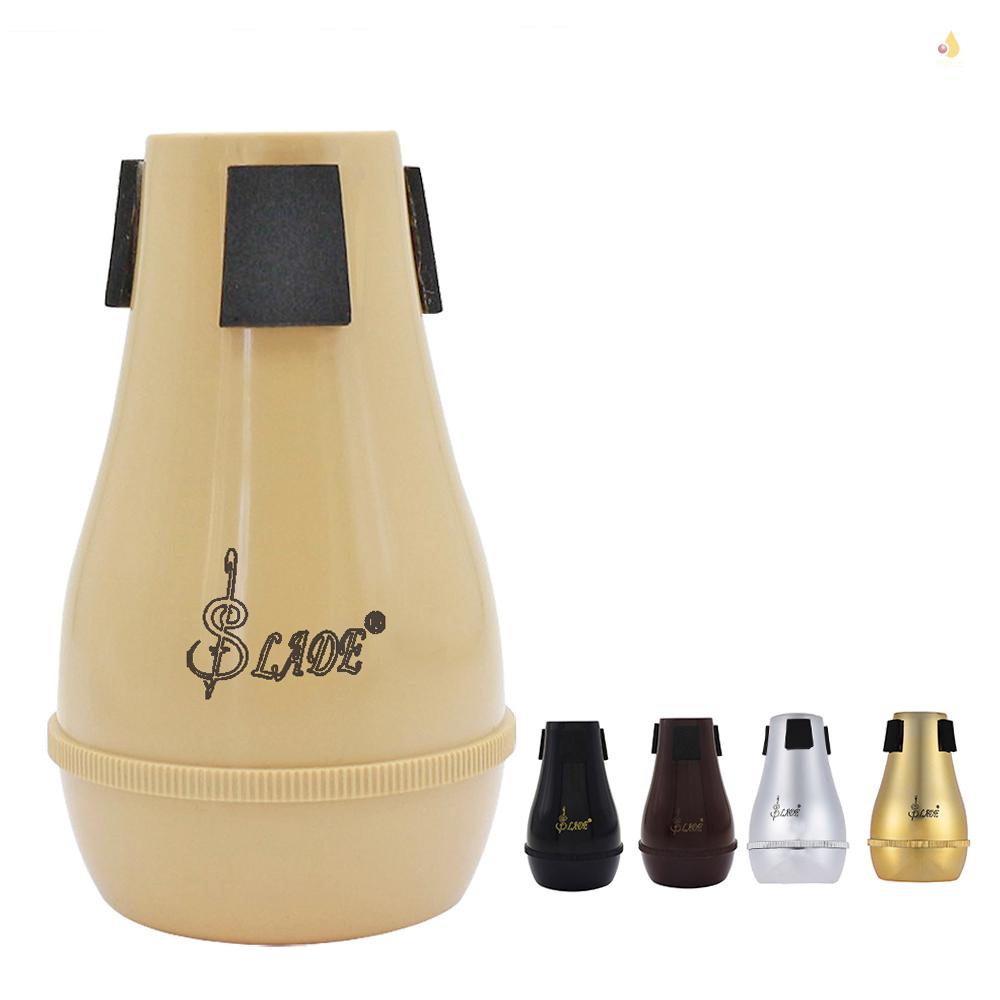 Mynice Dụng Cụ Luyện Tập Đối Trọng Lượng Nhẹ Trombone Thẳng Chất Liệu ABS Bạch Kim Cho Alto Tenor Trombones