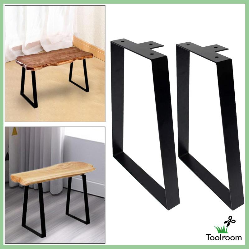 Bộ 2 Chân Bàn DIY Hình Thang Chuyên Dụng Cho Trang Trí Bàn Cà Phê