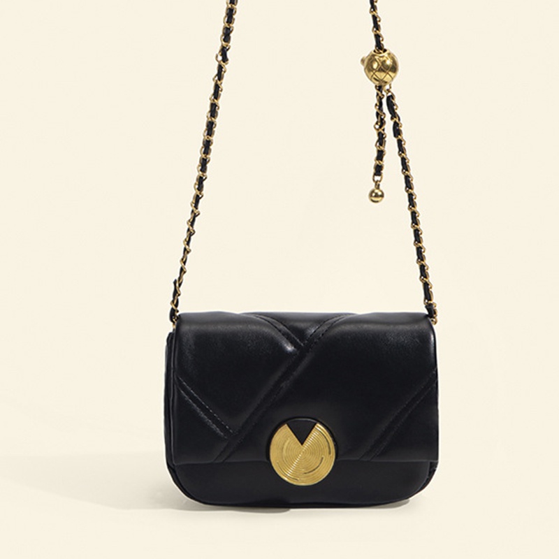 Túi Đeo Vai Phối Dây Xích Hình Thoi Chất Lượng Cao Thời Trang Cho Nữ