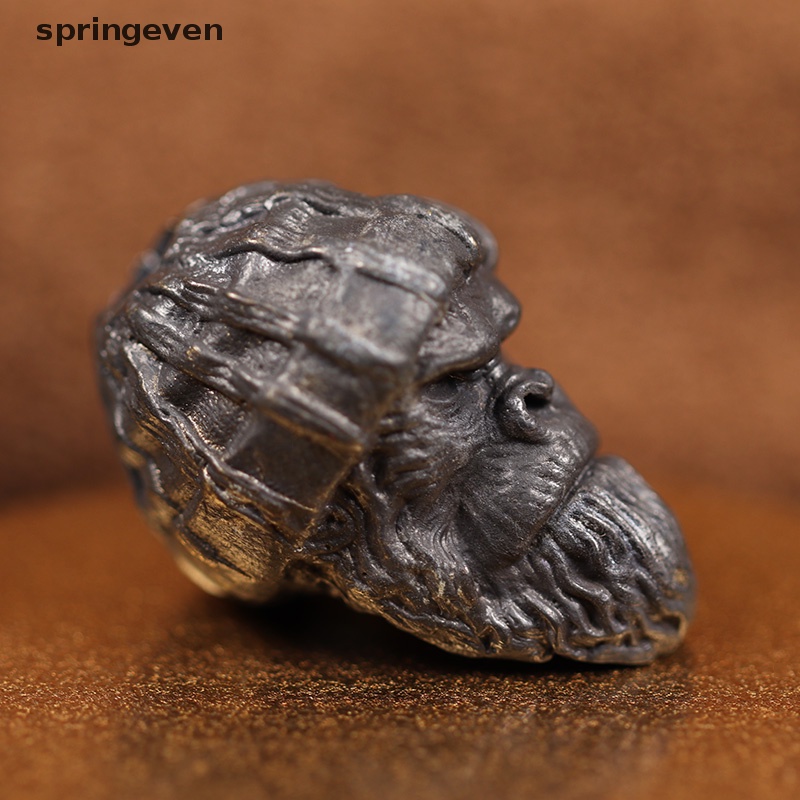 Springeven Mũ Len Bện Hình Đầu Khỉ Độc Đáo DIY