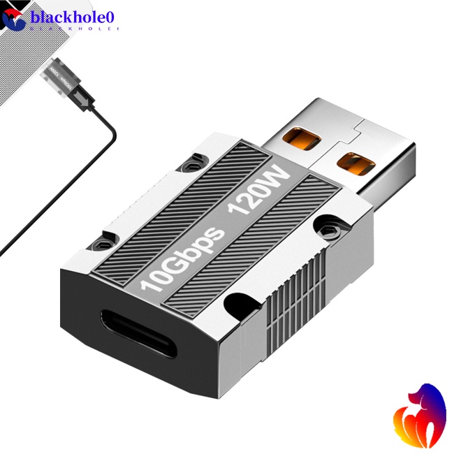 Đầu Chuyển Đổi Type-c Sang Usb 120w 10gbps Sạc Nhanh Cho Điện Thoại / Máy Tính Bảng Hubs