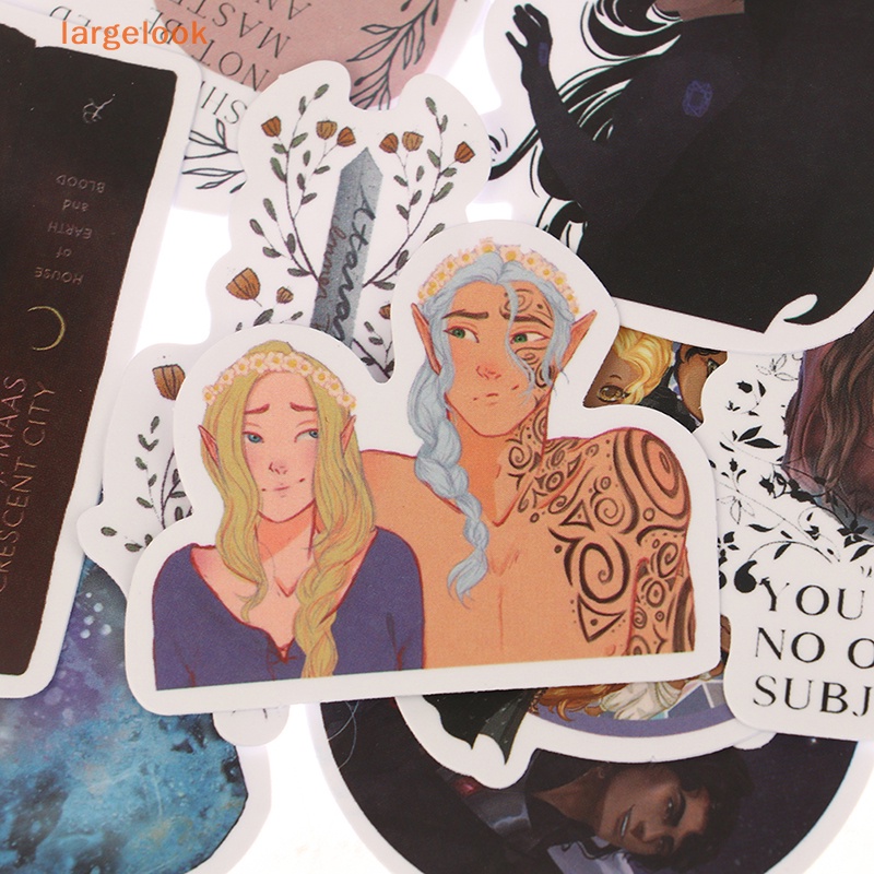 Set 60 Sticker Acotar Merchandise Chống Thấm Nước Dùng Để Trang Trí Đồ Họa