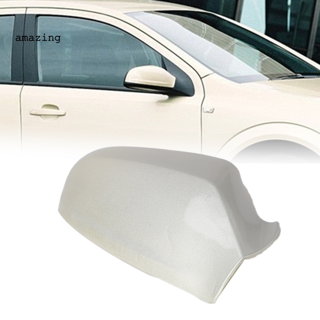 Ốp Gương Chiếu Hậu Hình Đôi Cánh Màu Bạc Cho Vauxhall ASTRA MK5 04-09