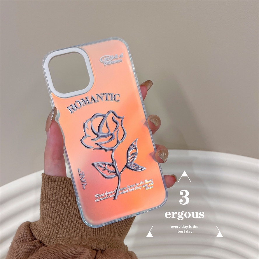 Ốp Điện Thoại Mềm Chống Sốc Màu Gradient Cho IPhone 14 13 12 11 Pro Max SE2020 X XR Xs Max 7 8 Plus