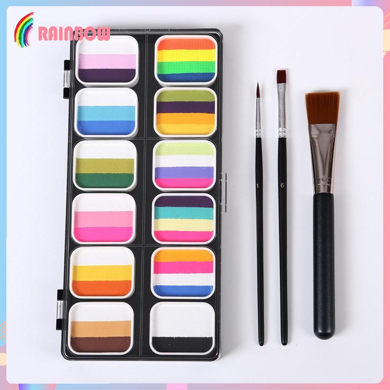 Bảng Màu Vẽ Cơ Thể Hahaha1 Dùng Hóa Trang Dịp Halloween