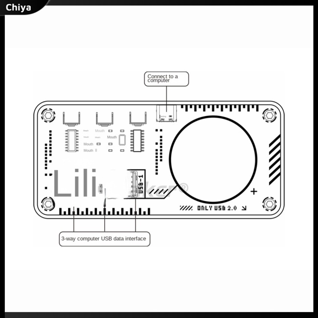 Bộ Điều Khiển Máy Tính Usb Nút Bấm Tùy Chỉnh Kèm Đèn Rgb