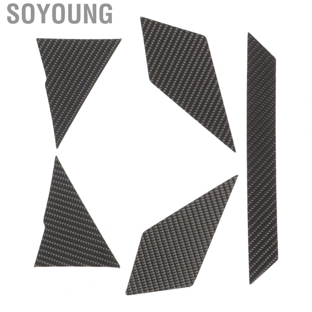 Soyoung UTV Front Face Panel Trim  UV Protection Carbon Fiber for RZR PRO XP 2021 Onwards