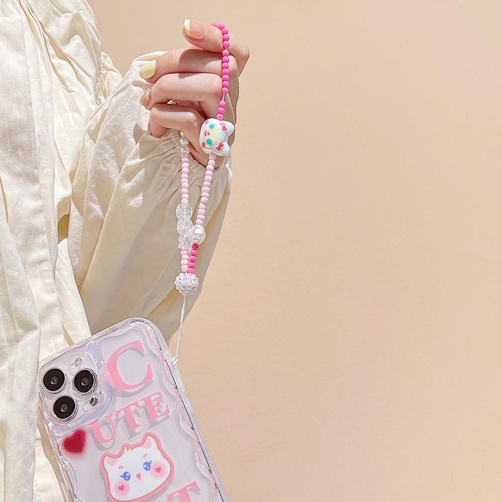 Vòng Tay Chuỗi Hạt Nhiều Màu Sắc Họa Tiết Hoạt Hình Dễ Thương