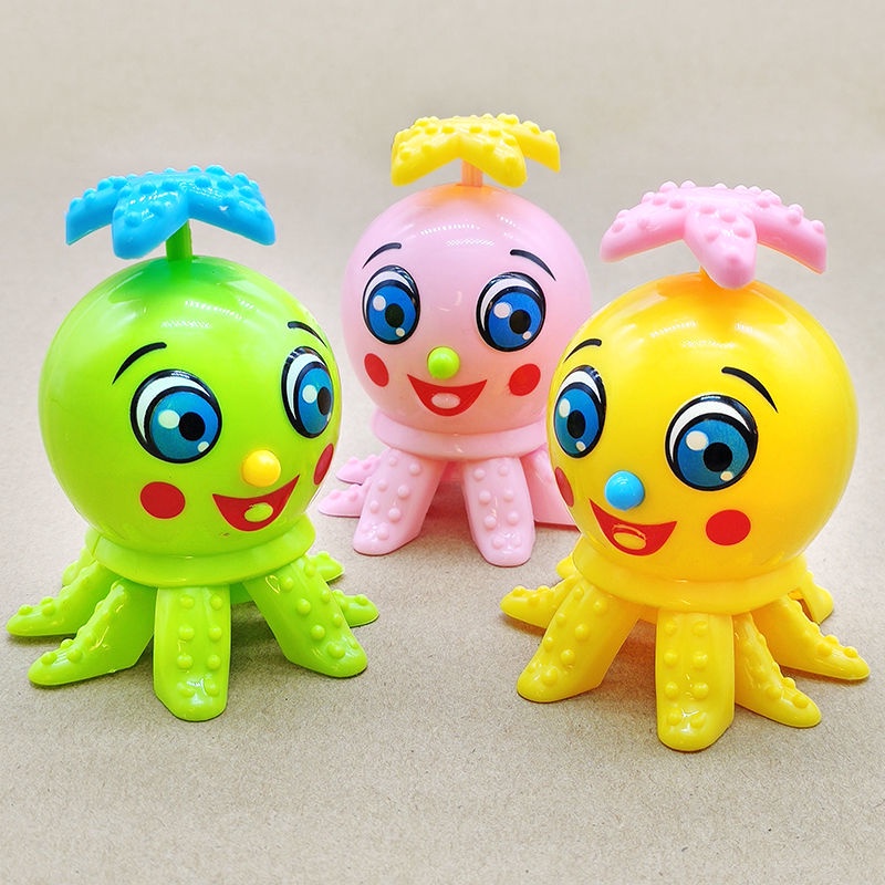 Mới Đồ Chơi Lên Dây Cót Hình Bạch Tuộc Hoạt Hình Đáng Yêu