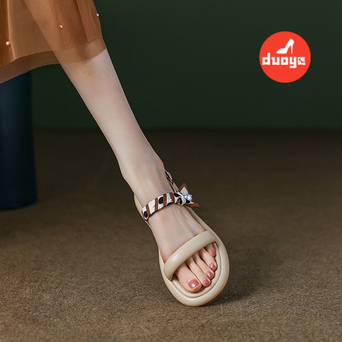 Tóc Thẳng Mềm Mại Thoải Mái Chất Lượng CaoGiày Xăng Đan Đế Dày Quai Ngang Trong Suốt Đính Đá Lấp Lánh Chống Ăn Mòn Thời Trang Mùa Hè Cho Nữ