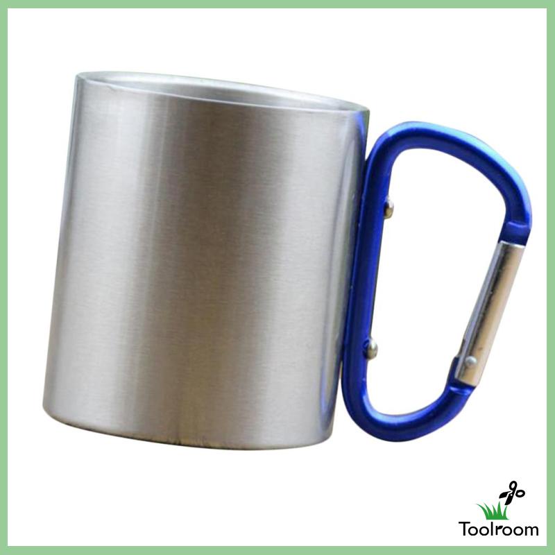 Cốc Kim Loại 150ml Dùng Đi Cắm Trại / Leo Núi Tiện Dụng