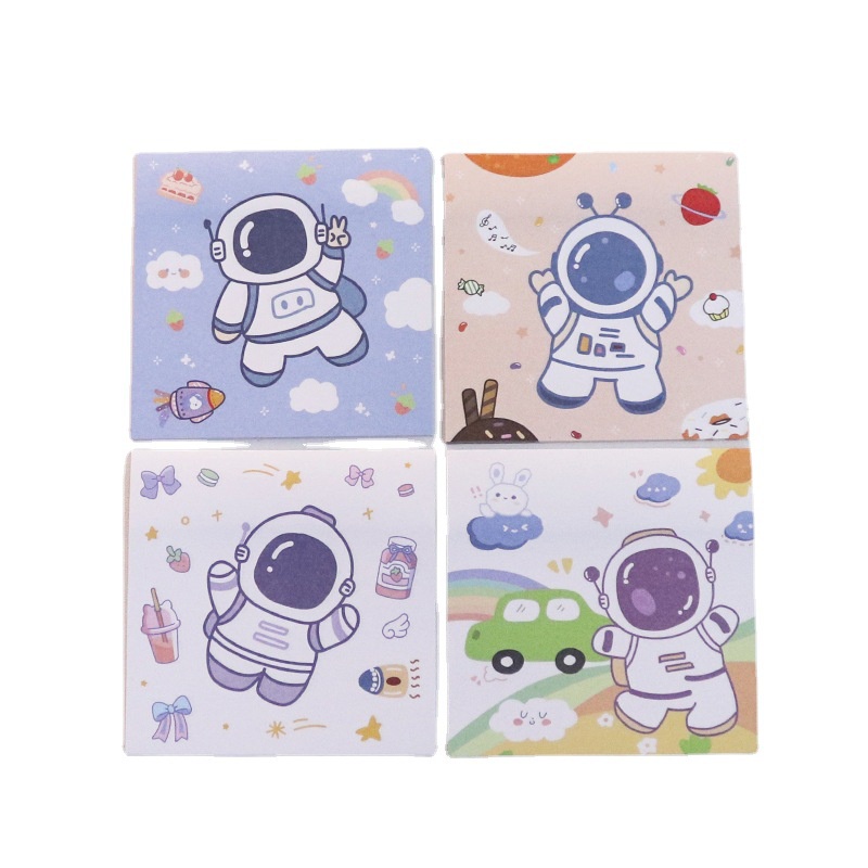 Set 80 Giấy Dán Ghi Chú Họa Tiết Hoạt Hình Dễ Thương Sáng Tạo