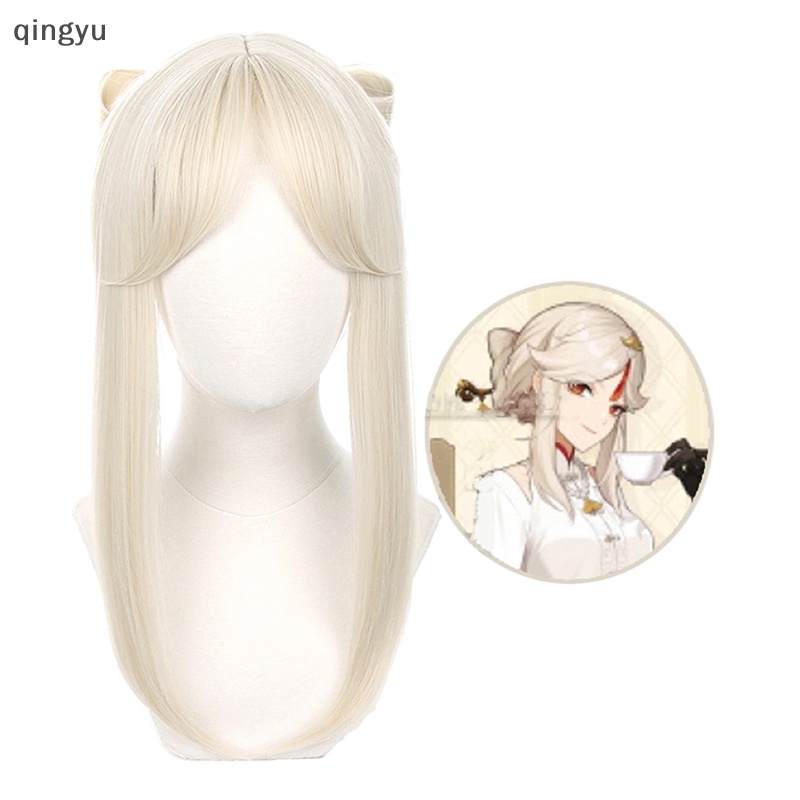 Tóc Giả 50cm Để Hóa Trang Nhân Vật Game Genshin Va Chạm