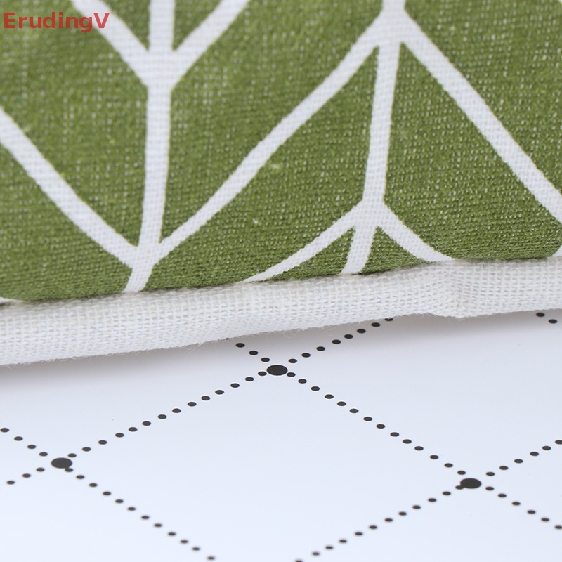 Giỏ Đựng Đồ Bằng Cotton Lanh Họa Tiết Hình Học Gấp Gọn Tiện Dụng [Mới] [Mới]