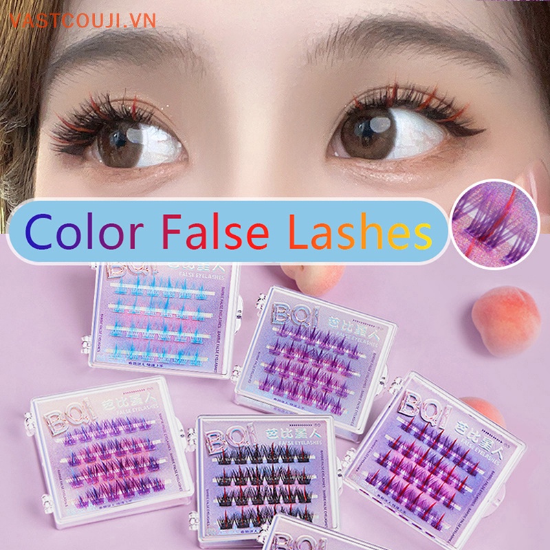 Cặp Lông Mi Giả 3D Đầy Màu Sắc VASTJI