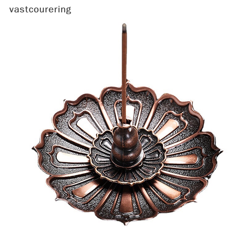 Giá Đỡ Đốt Trầm Hương Bằng Hợp Kim Hình Hoa Sen Độc Đáo Trang Trí Nhà Cửa