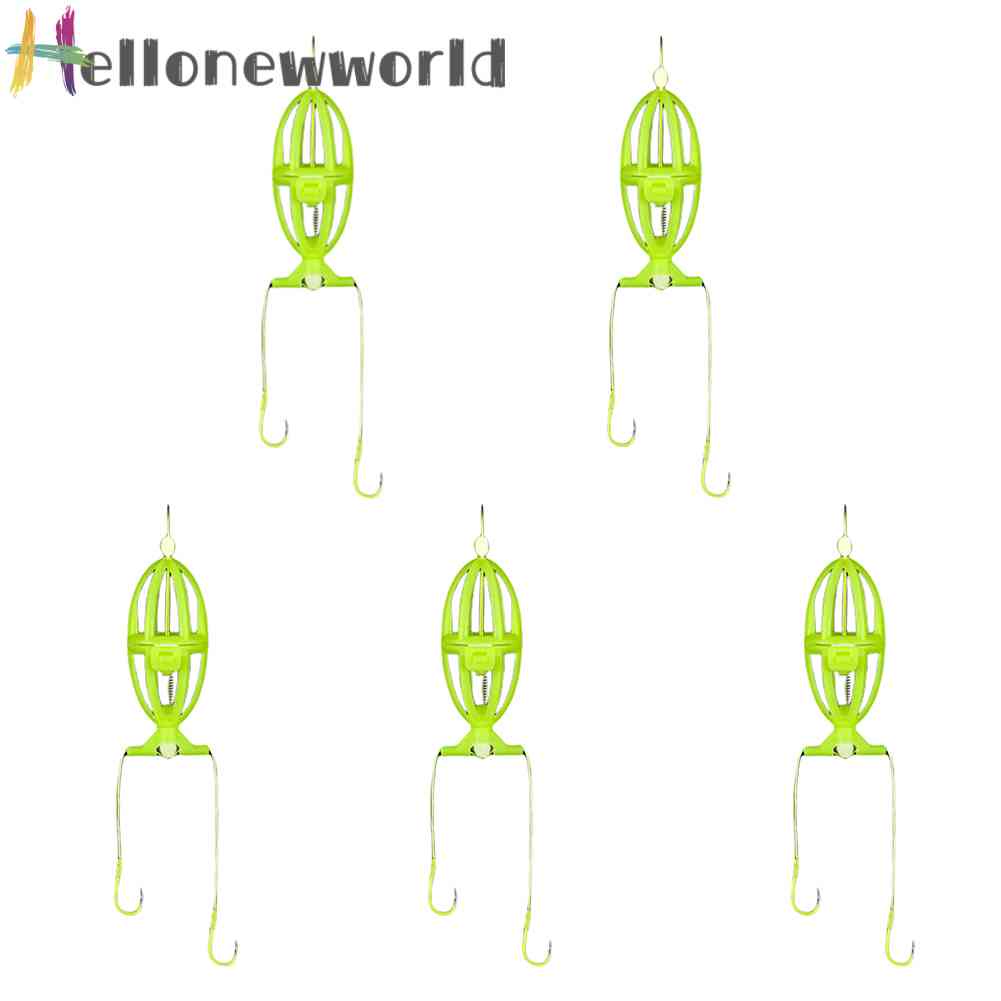 Set 4 Lồng Nhựa Đựng Mồi Câu Cá Tiện Lợi