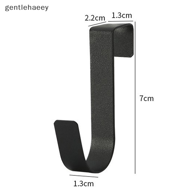 Set 2 Móc Treo Đồ Hình Chữ S Bằng Thép Không Gỉ Gắn Sau Cánh Cửa Tủ Đa Năng