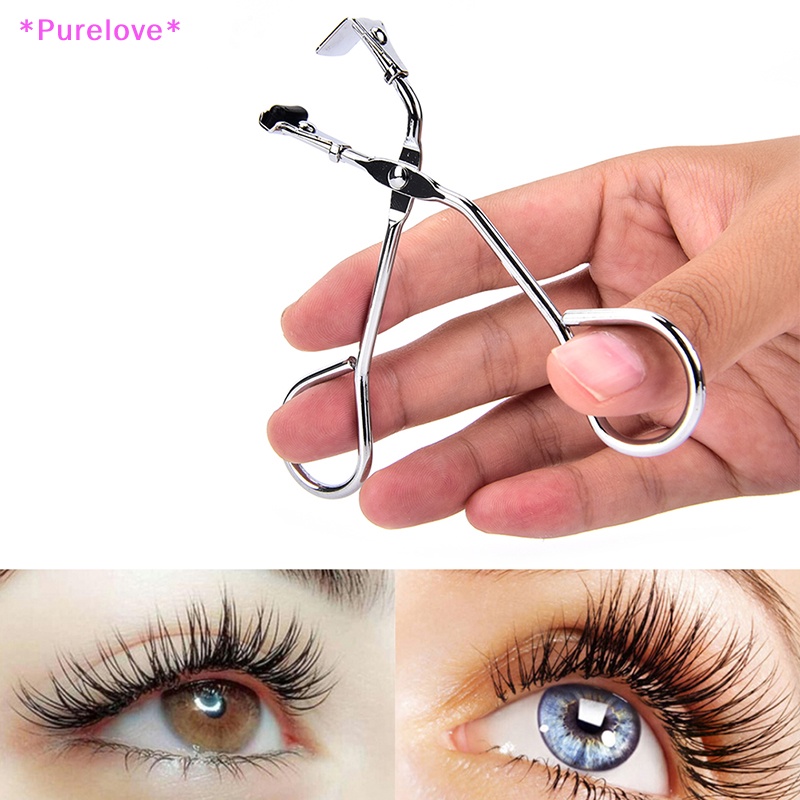 Dụng Cụ Kẹp Uốn Cong Lông Mi Bằng Thép Không Gỉ Thời Trang Mới